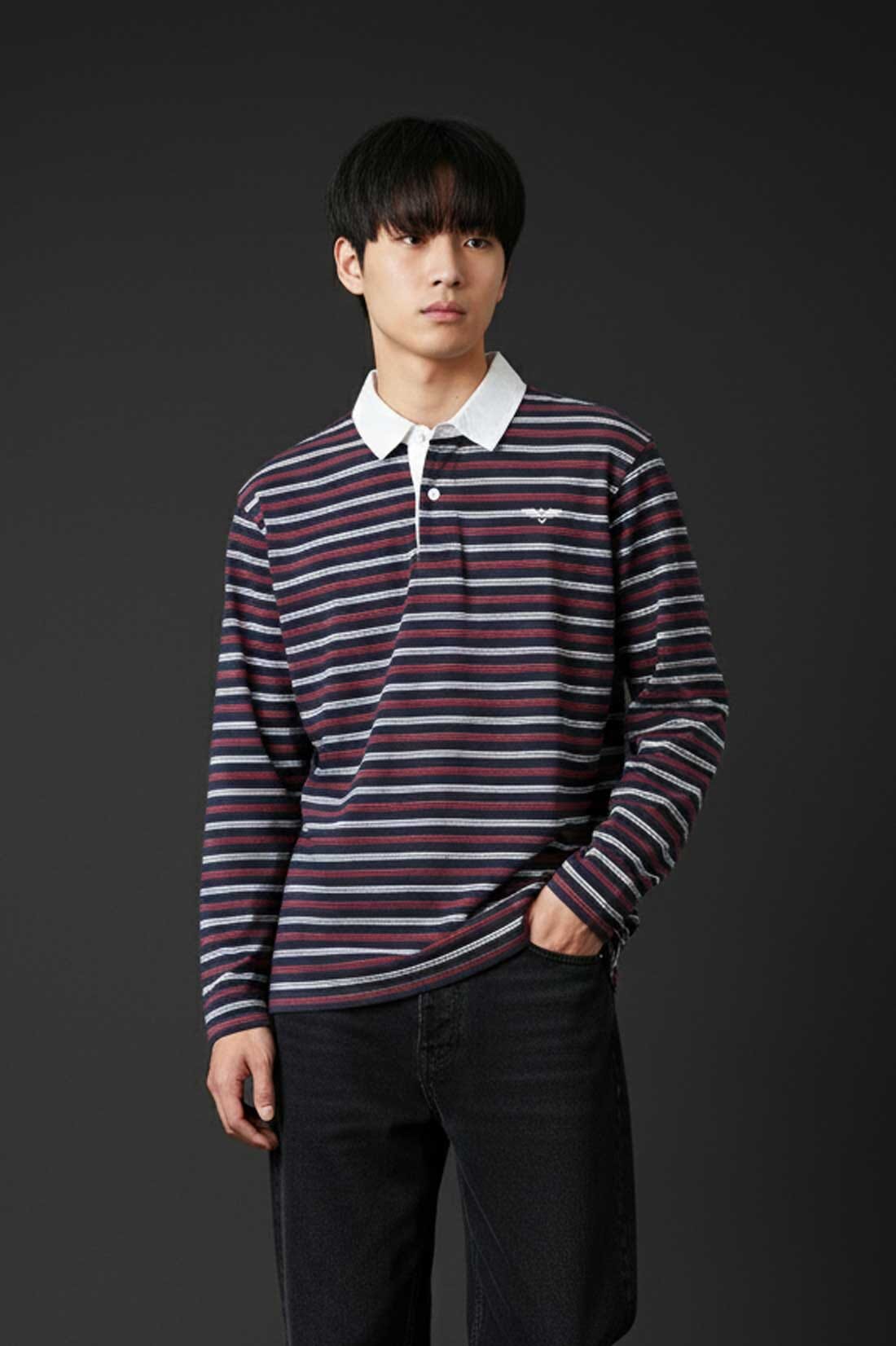 Eternity Premium Men's Striped Rugby Shirt