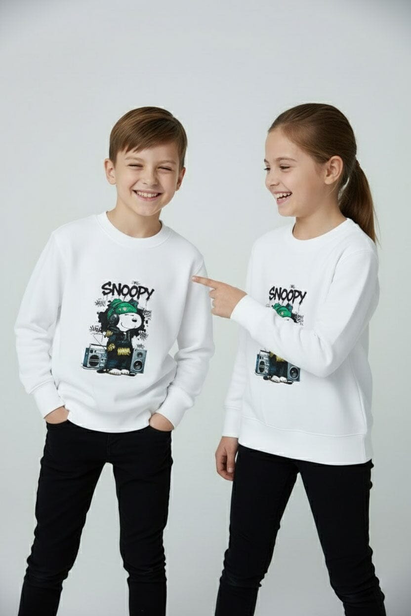 Rabbit Skins Kid's Snoopy Fleece Sweatshirt