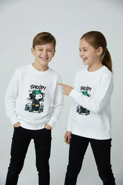 Rabbit Skins Kid's Snoopy Fleece Sweatshirt