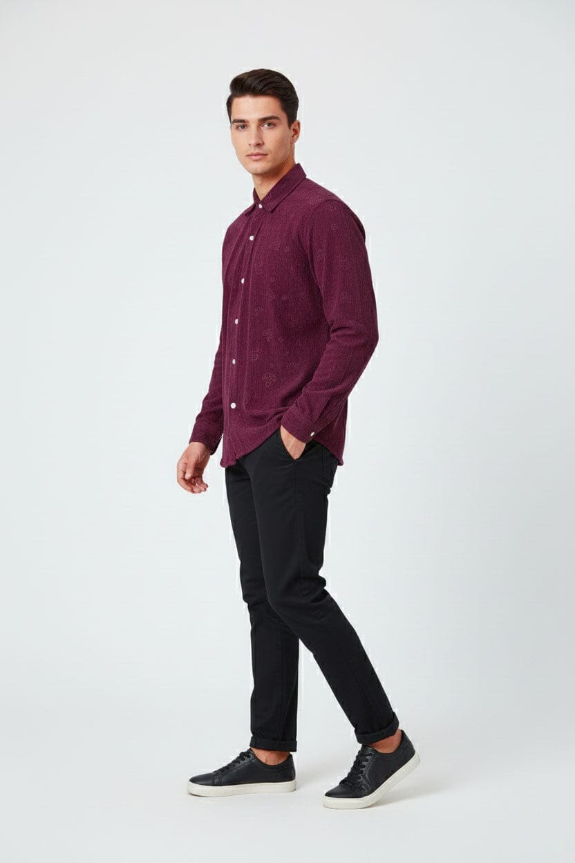 2 Much Men's Anchor Casual Shirt