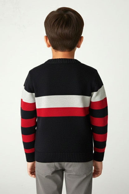 Yes Mom Boy's Grafton Knitted Sweater