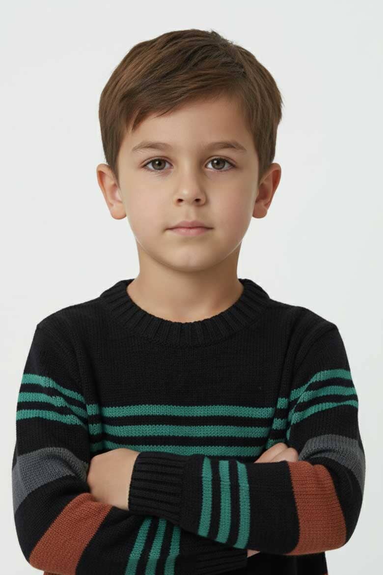 Yes Mom Boy's Knitted Sweater