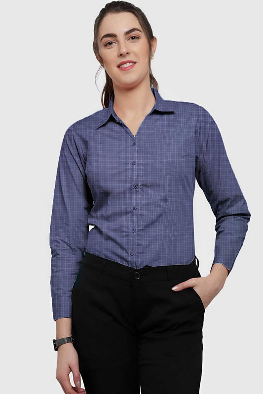 HM Women’s Check Style Casual Shirt Women's Casual Shirt CWE 