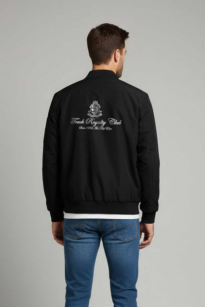 USQUARED Men's Track Royalty Bomber Jacket