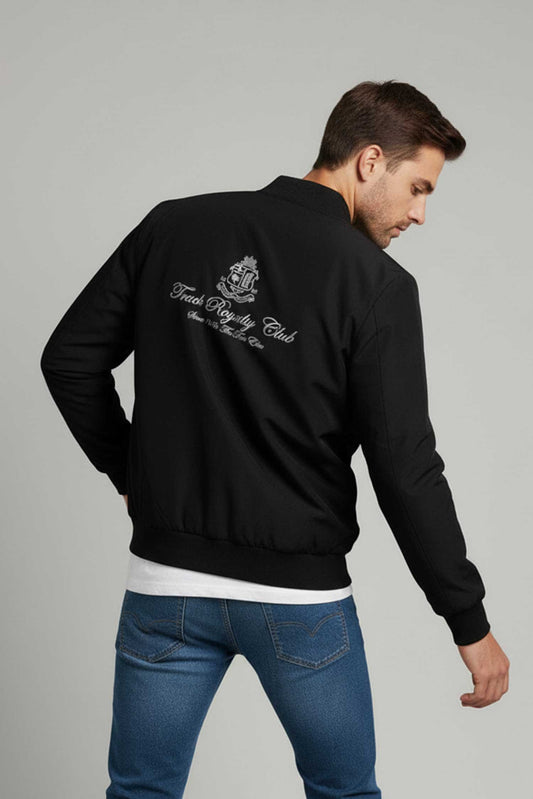 USQUARED Men's Track Royalty Bomber Jacket
