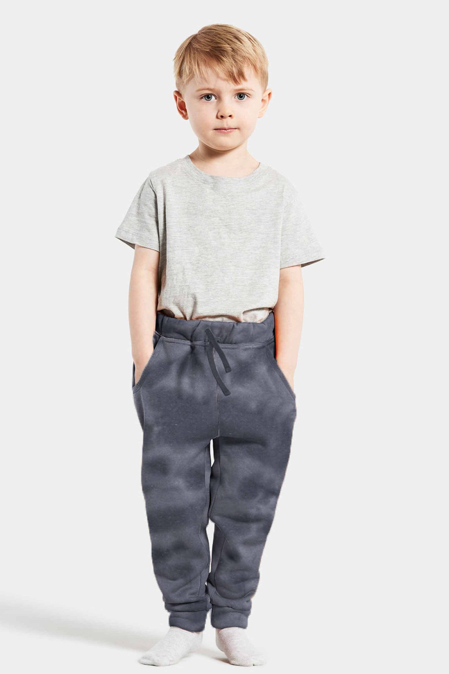 Kid's Tie & Dye Style Fleece Trousers