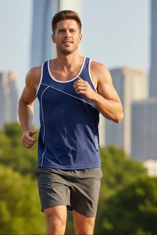 USQUARED Men's Piping Activewear Tank Top