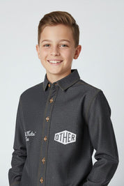 Styles Republic Boy's Other Denim Casual Shirt