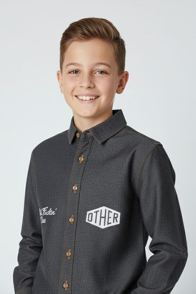 Styles Republic Boy's Other Denim Casual Shirt