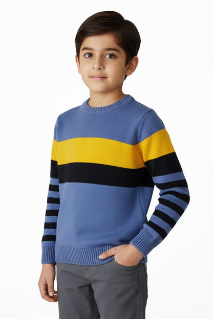 Yes Mom Boy's Fastiv Knitted Sweater