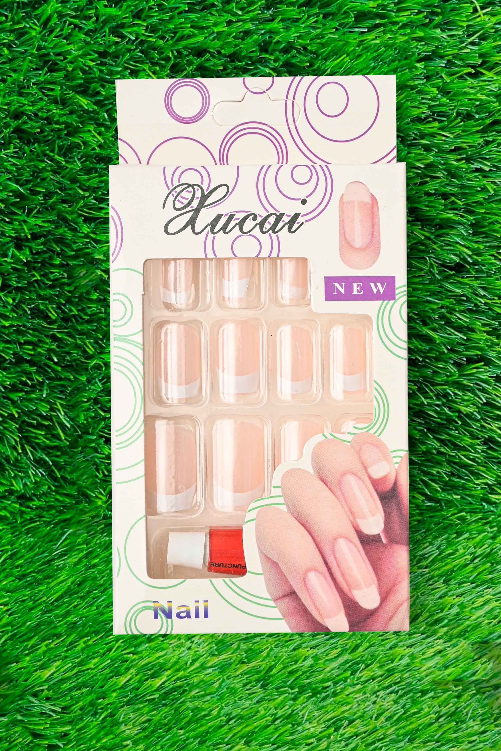 Fake nails handmade Natural Gel Nude Ballet Acrylic Nails Good looking  Champagne light brown False nails Customizable brand Box - AliExpress