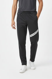 Men's Diagonal Striped Activewear Trouser