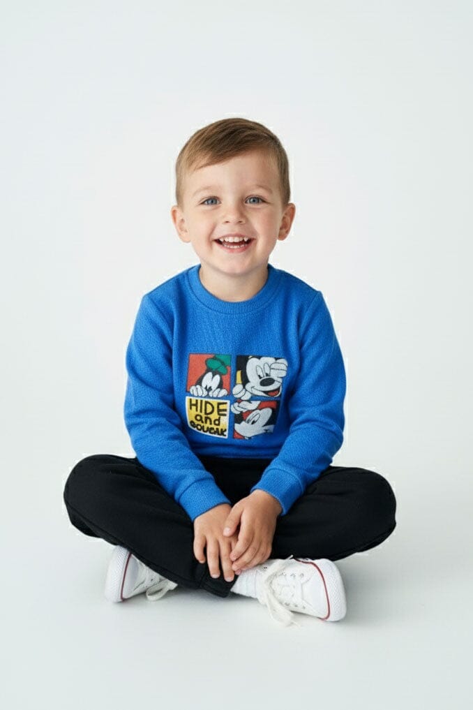 Boy's Hide & Squeak Fleece Sweatshirt
