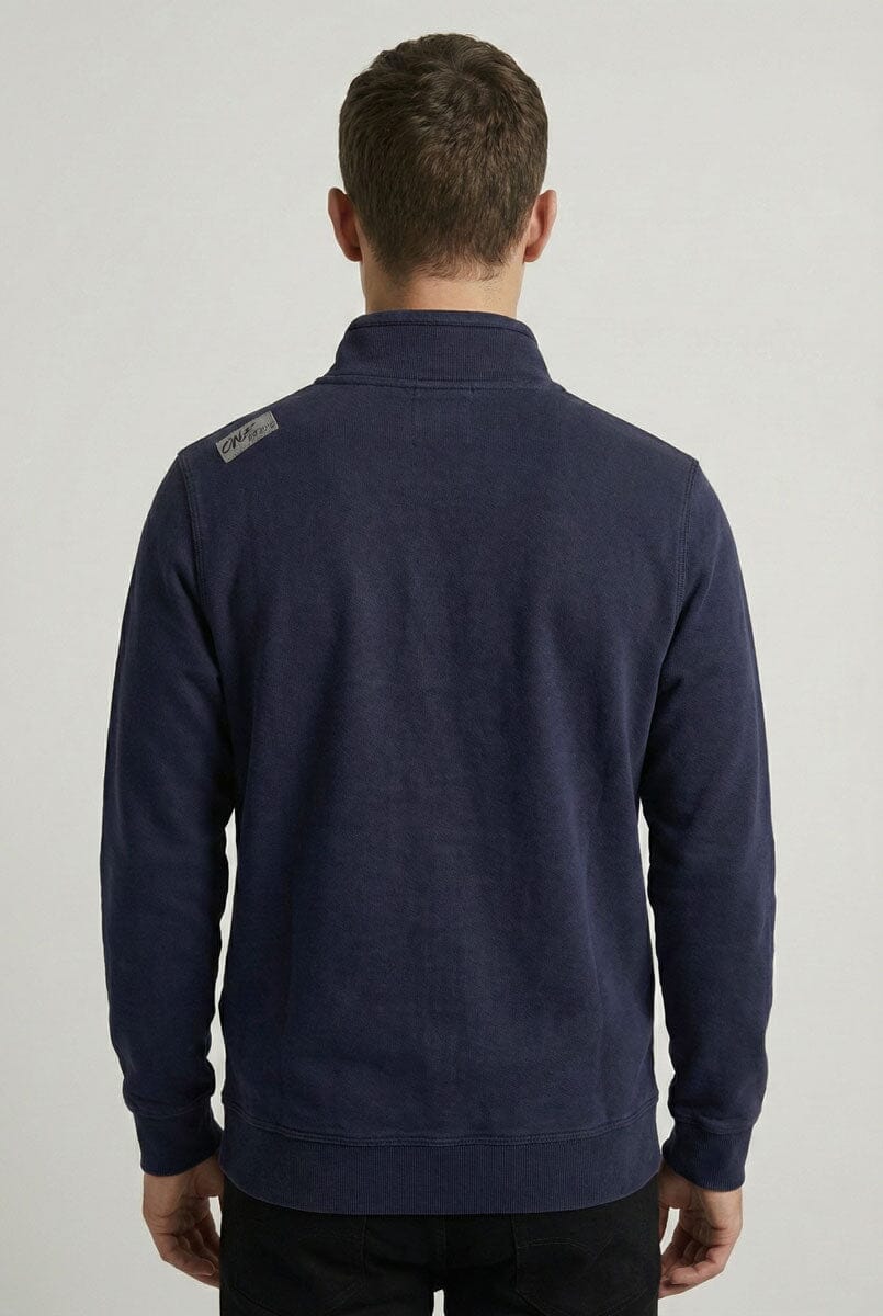 Men's Terry Quarter Zipper Sweatshirt