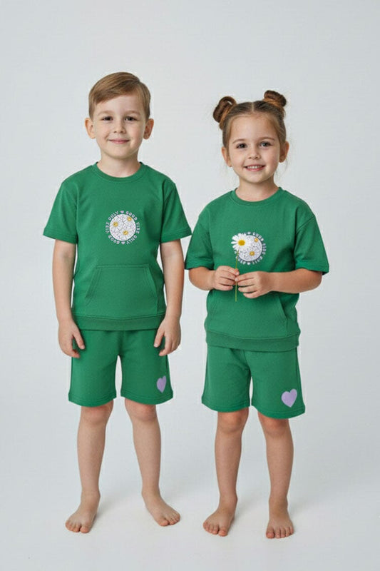 Polo Republica Kid's Good Vibe Only Twin Set
