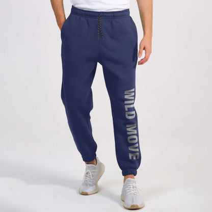 MAX 21 Men's Wild Move Fleece trousers Men's Trousers SZK Blue S 