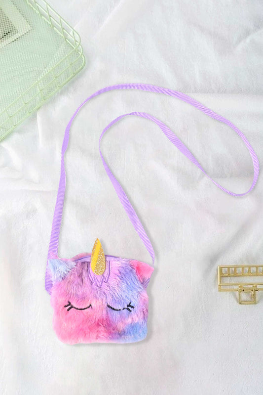 Girl's Unicorn Design Cross Body Bag