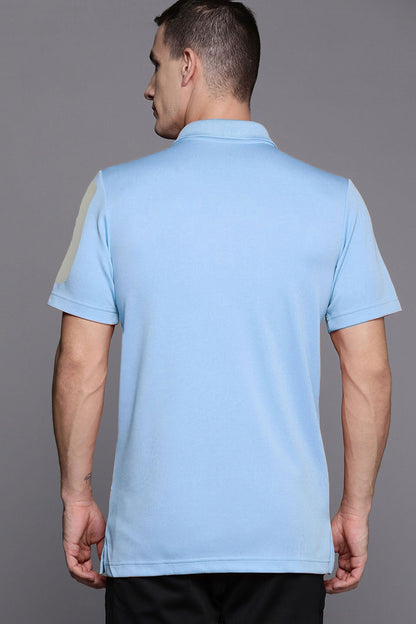 Polo Republica Men's 3 Reflective Printed Moisture Wicking active wear Polo Shirt