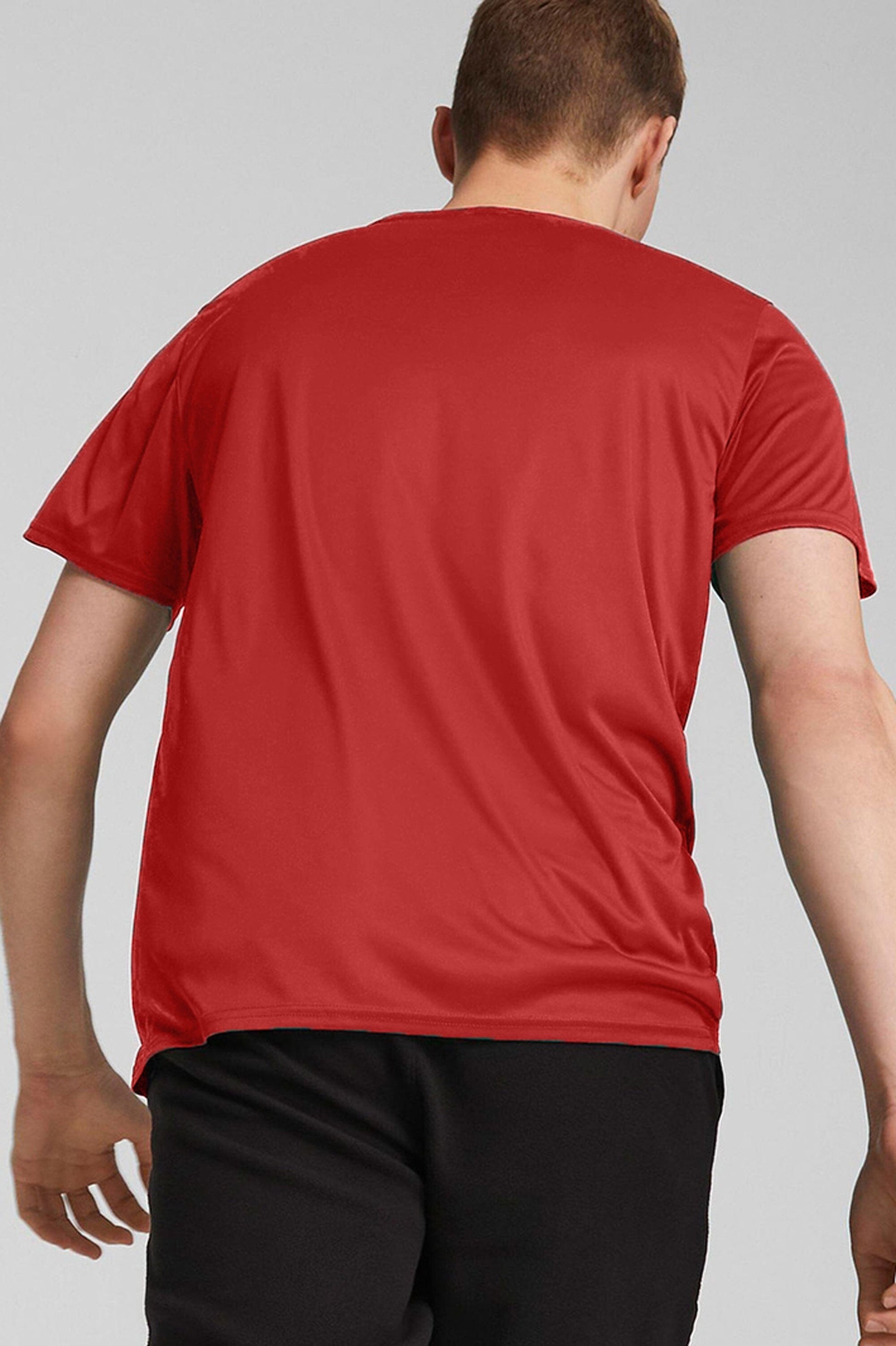 Fevlo Men's Solid Design Activewear Classic Tee Shirt Men's Tee Shirt Yasir Bin Asad (Sale Basis) 