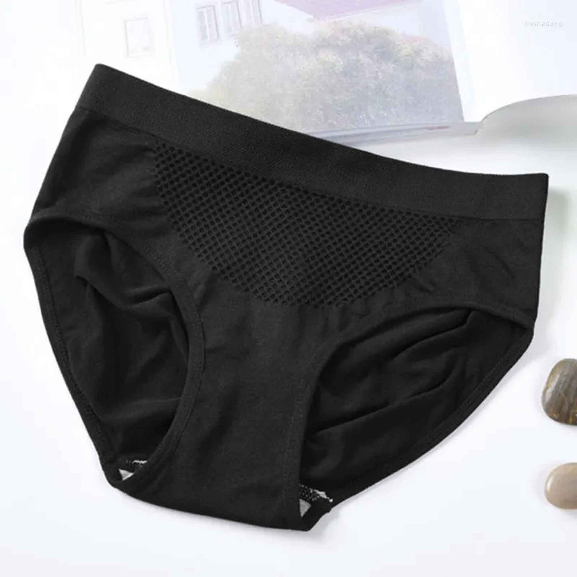 Women's Classic Tummy Tuck Underwear Women's Lingerie RAM Black 30-32 