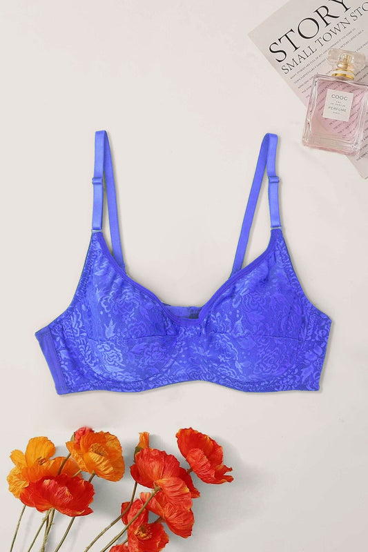 Women's Floral Lace Classic Wired Petite Bra Women's Lingerie SRL 