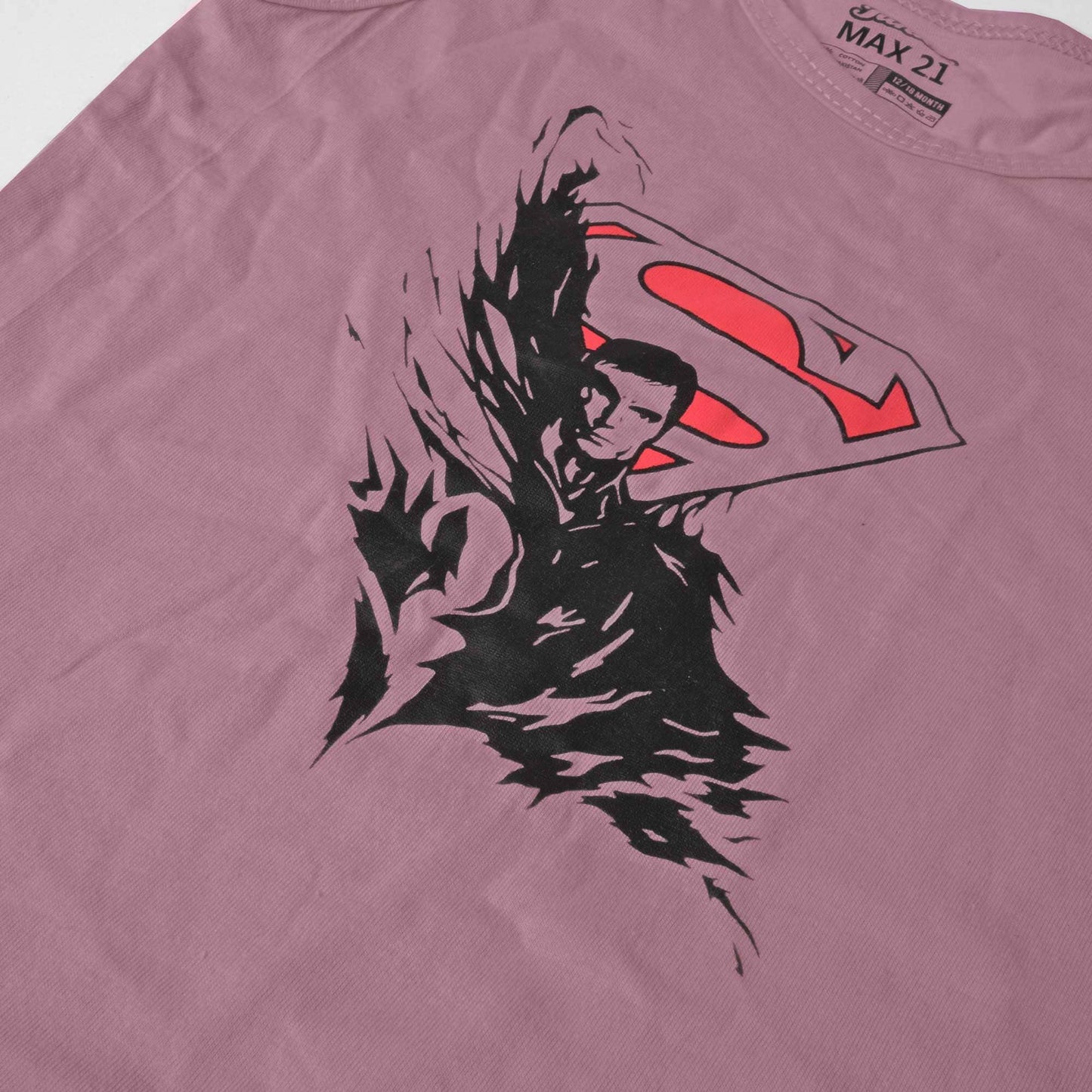 Junior Boy's Superman Printed Tank Top Girl's Tee Shirt SZK 