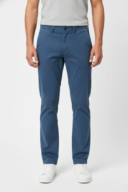 Stkr Men's Slim Fit Cotton Pants