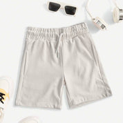 Lefties Kid's Solid Design Maralal Terry Shorts Kid's Shorts SNR Beige 4-5 Years 