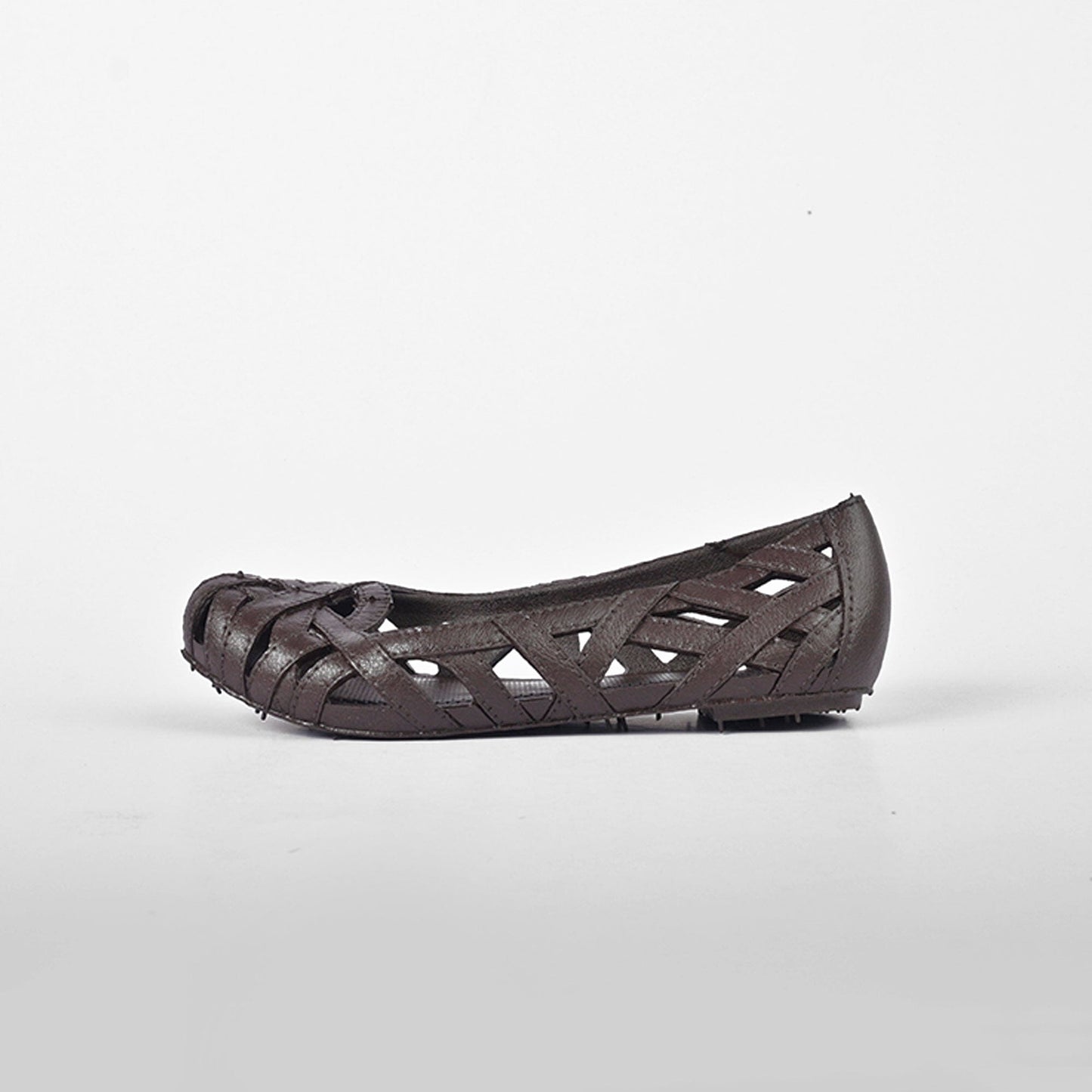 Tata Girl's Striped Design Pump Shoes Girl's Shoes RAM Chocolate EUR 24 