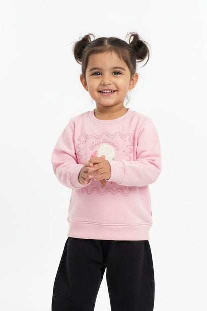 Baby Club Girl's Cone Sweatshirt