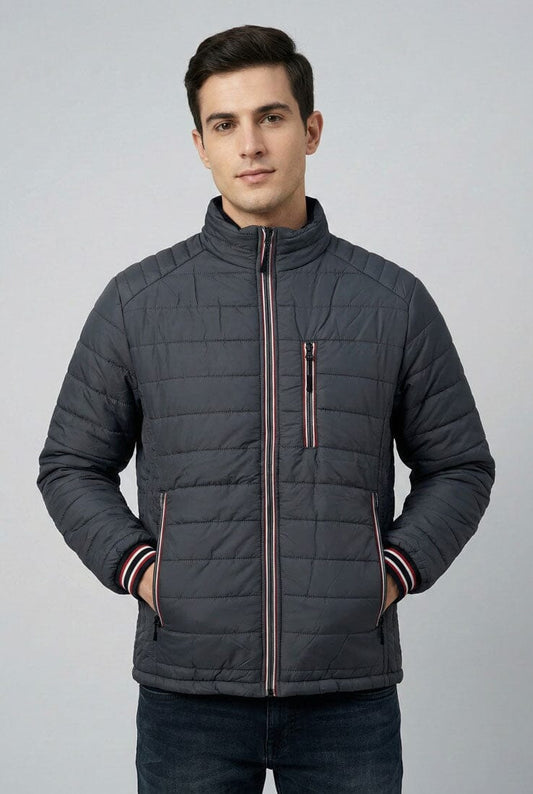 Men's Tipped Puffer Jacket