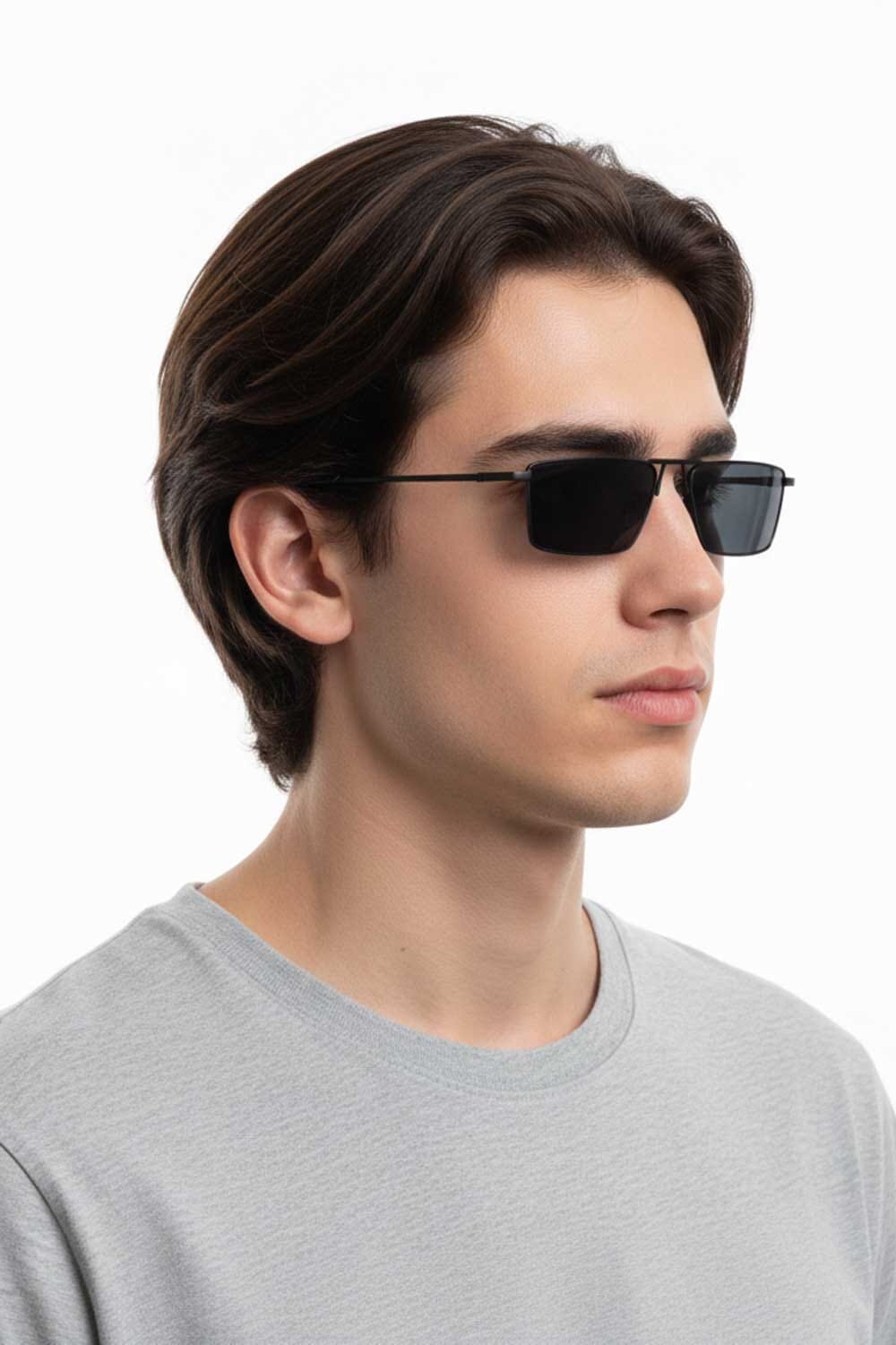 Men's Straight Bridge Sunglasses