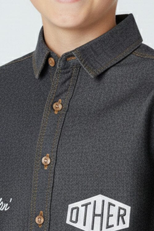 Styles Republic Boy's Other Denim Casual Shirt