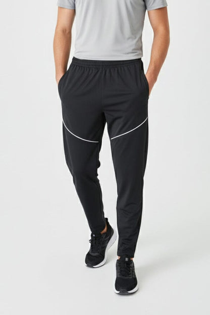 Men's Contrast Piping Activewear Trousers