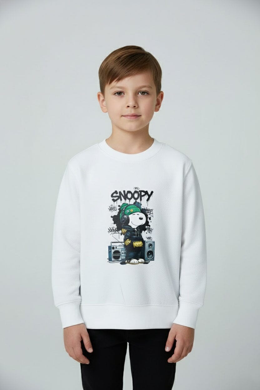 Rabbit Skins Kid's Snoopy Fleece Sweatshirt