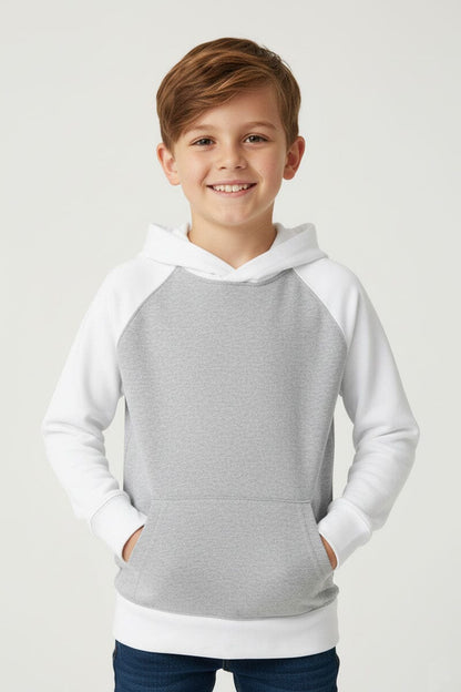 Heather Grey & White