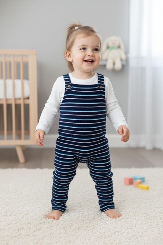 Polo Republica Baby Dungaree Set