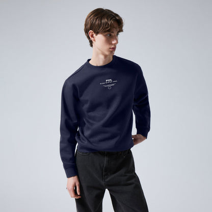 Polo Republica Men's Flex Design Printed Long Sleeve Sweat Shirt Men's Sweat Shirt Polo Republica Navy XS 