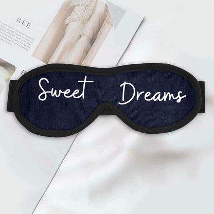 Polo Republica 'Sustainable Comfort' Eye Mask for Sleeping Eyewear Polo Republica Navy Sweet Dream 