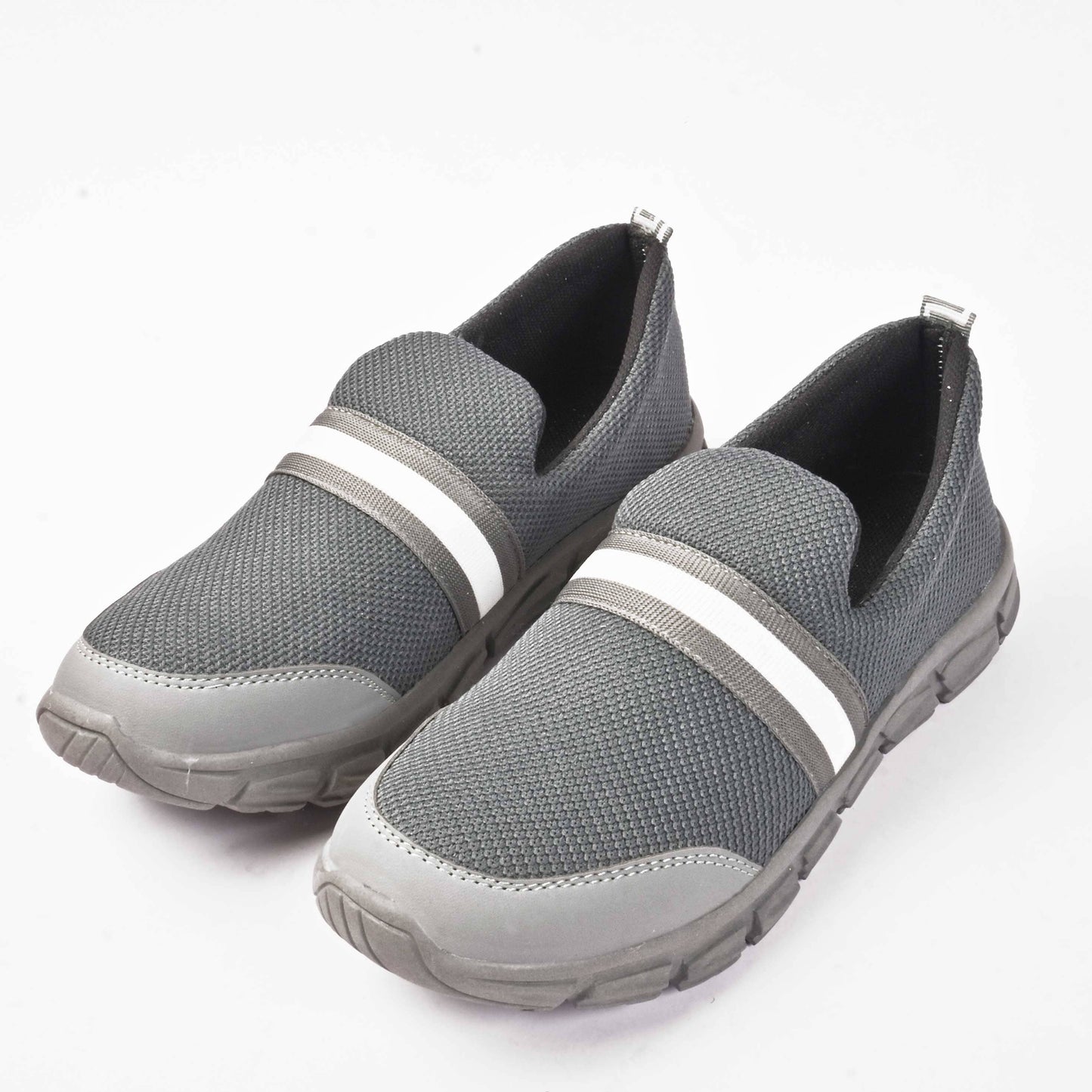 MR Men's Athletic Works Slip On Joggers Men's Shoes SNAN Traders Grey EUR 39 