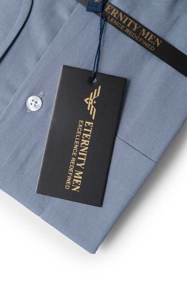 Eternity Men's Classic Fit Semi Formal Shirt