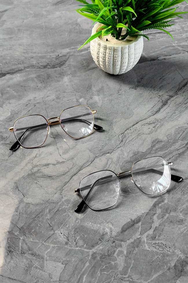 Unisex Hexagon Premium Sunglasses