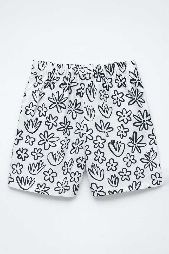 Men's Quick Dry Printed Activewear Swim Shorts