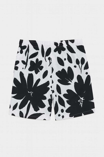 Men's Printed Activewear Swim Shorts