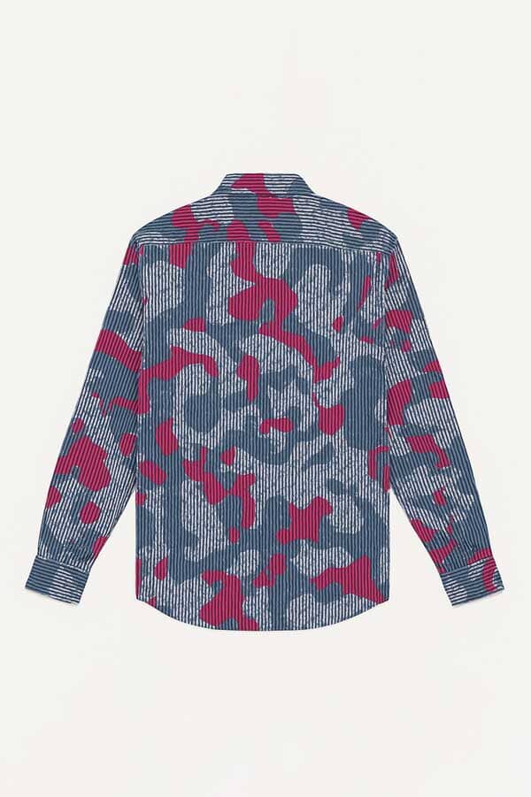 Scanners Elegant Men's Striped Casual Shirt