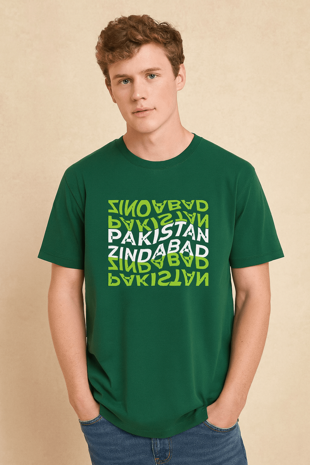 Polo Republica Men's Pakistan Zindabad Tee Shirt