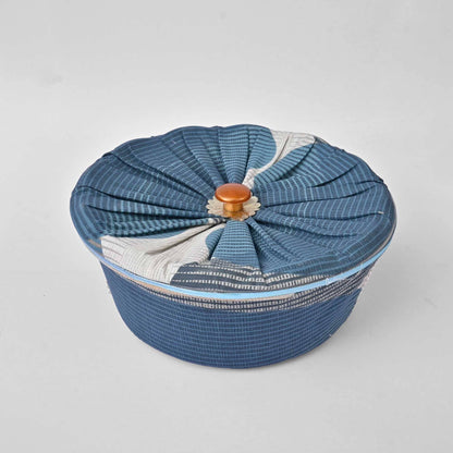 Besancon Printed Design Cotton Hot Pot Roti Box Kitchen Accessories De Artistic 