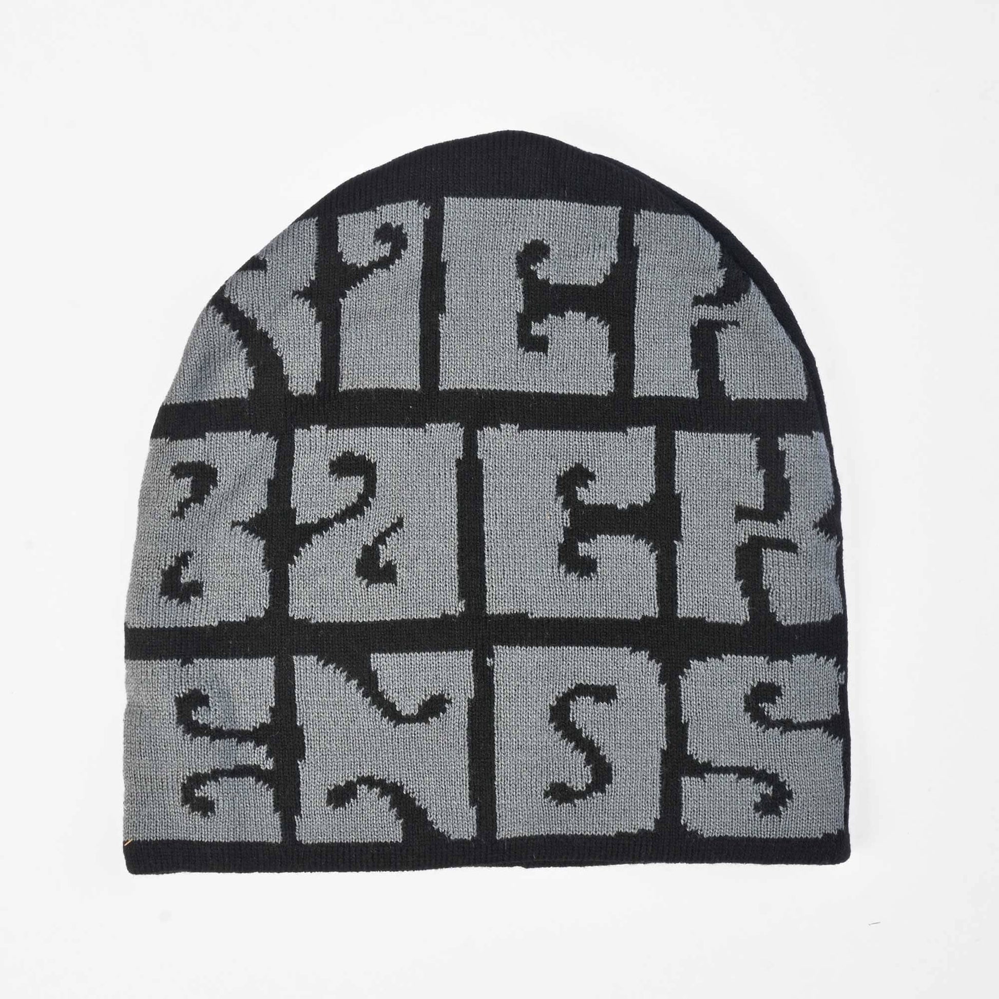Men's Hobart Embroidered Design Knitted Beanie Cap Cap First Choice D4 
