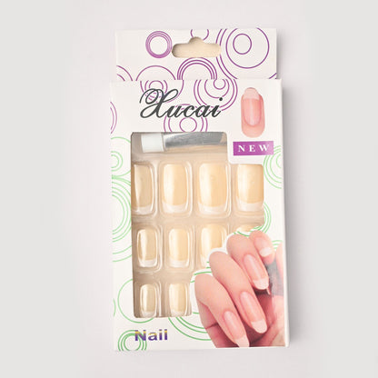 Hucai Women's Artificial Fake Nails - Pack Of 12 Health & Beauty RAM D4 