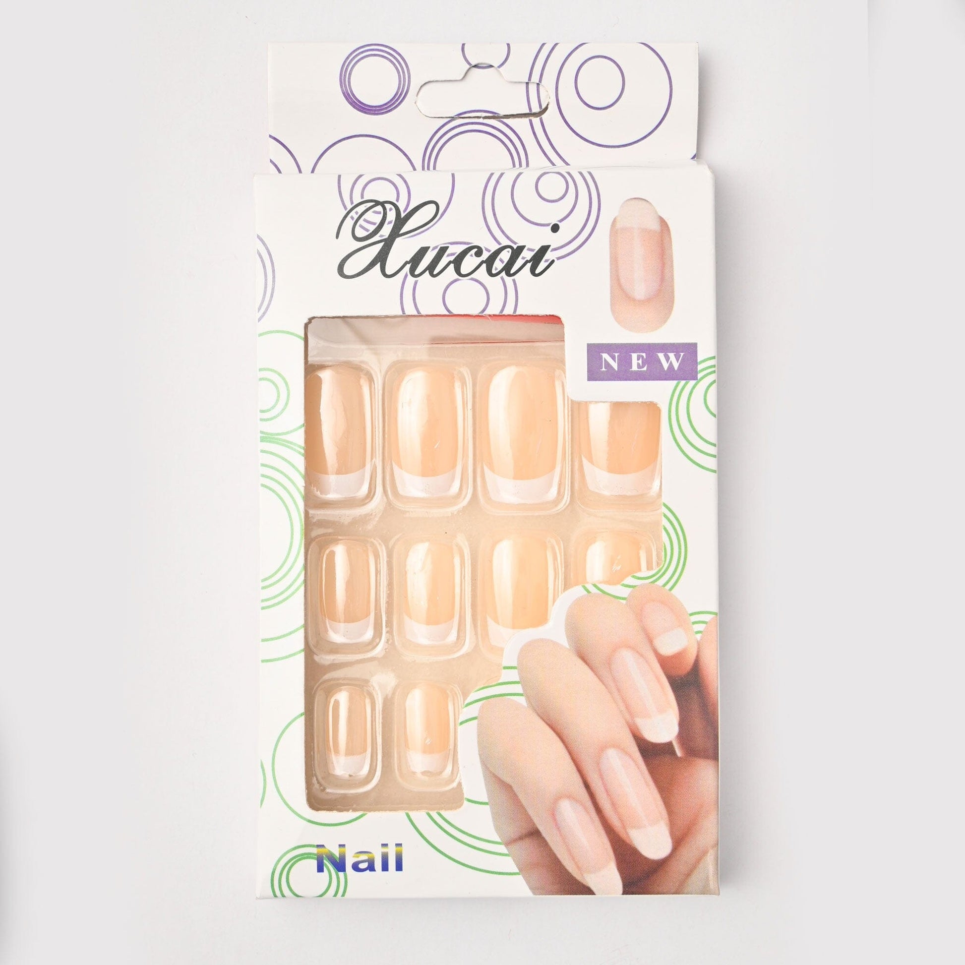 Hucai Women's Artificial Fake Nails - Pack Of 12 Health & Beauty RAM D6 